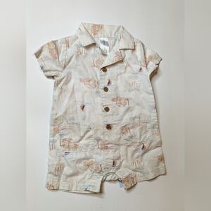 Gerber Modern Moment Baby Nautical Romper 0-3 Months